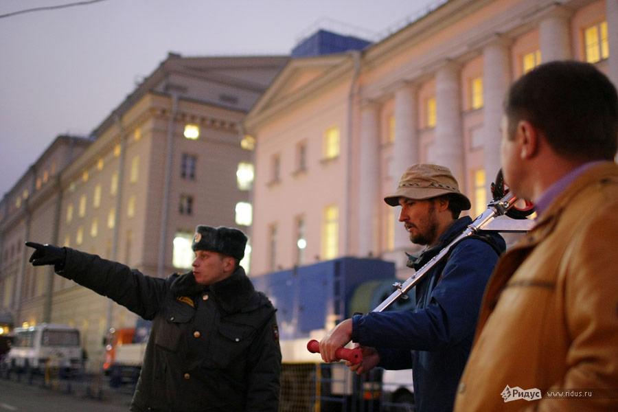 Перед торжественным открытием Большого театра в Москве. © Антон Тушин/Ridus.ru
