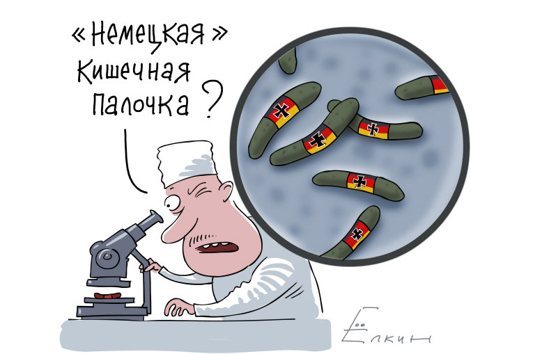 Карикатура. © РИА Новости / Сергей Елкин