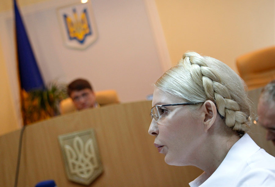 Юлия Тимошенко в суде. © Глеб Гаранич/Reuters