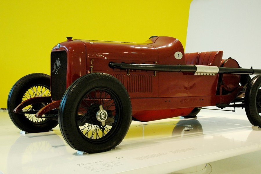 Alfa Romeo 40-60 1914 года в музее Феррари в Модене