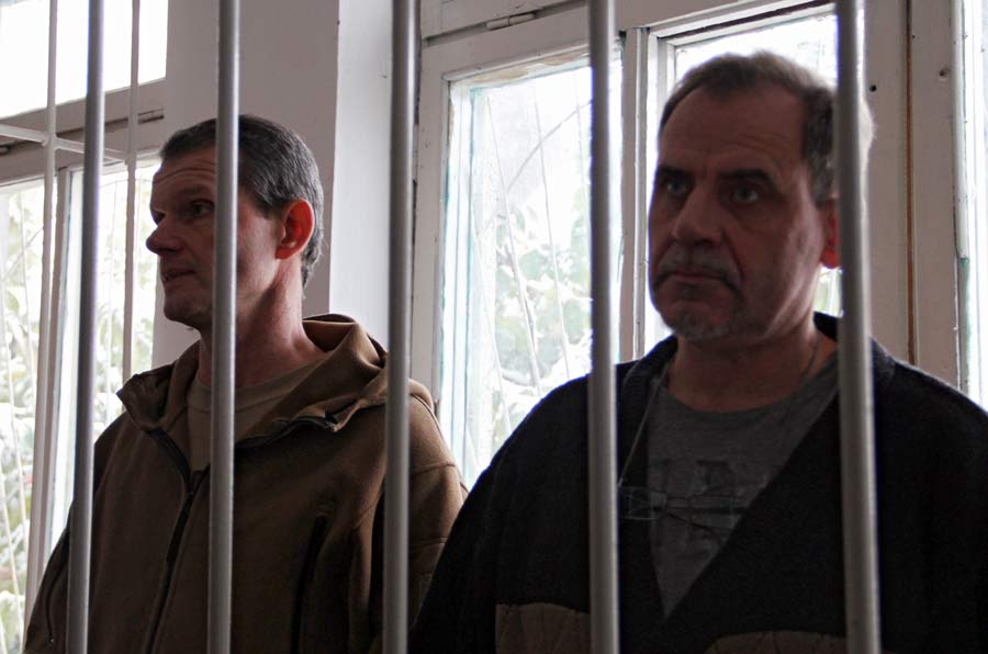 Владимир Садовничий и Алексей Руденко могут быть освобождены из зала суда. © Лидия Исамова/РИА Новости