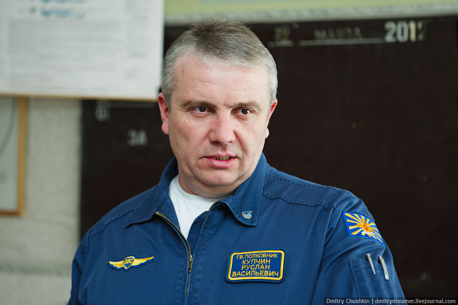 Командир авиагруппы «Курск» Руслан Купчин © Дмитрий Чушкин/Ridus.ru