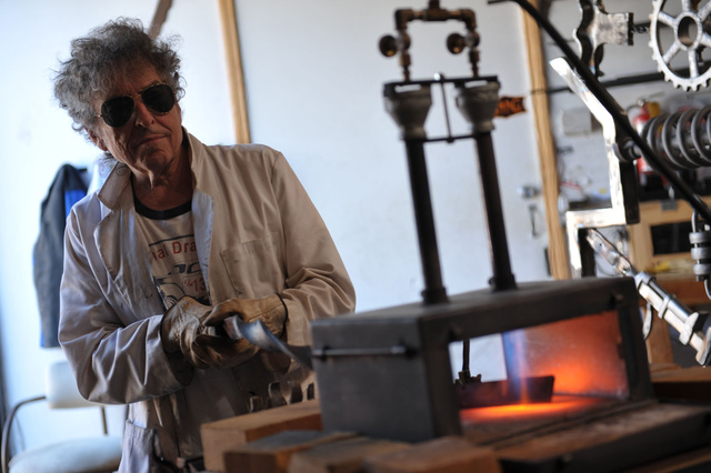 Hey, Did You Know Bob Dylan Is A Steampunk Metalworker?
