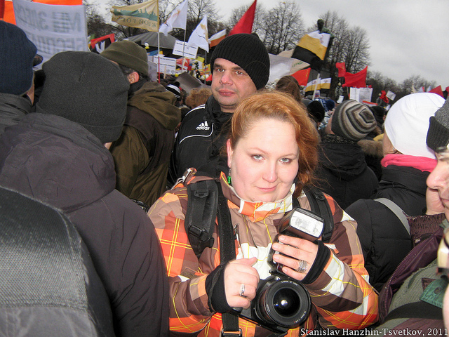 Фотографы на митинге 18 декабря