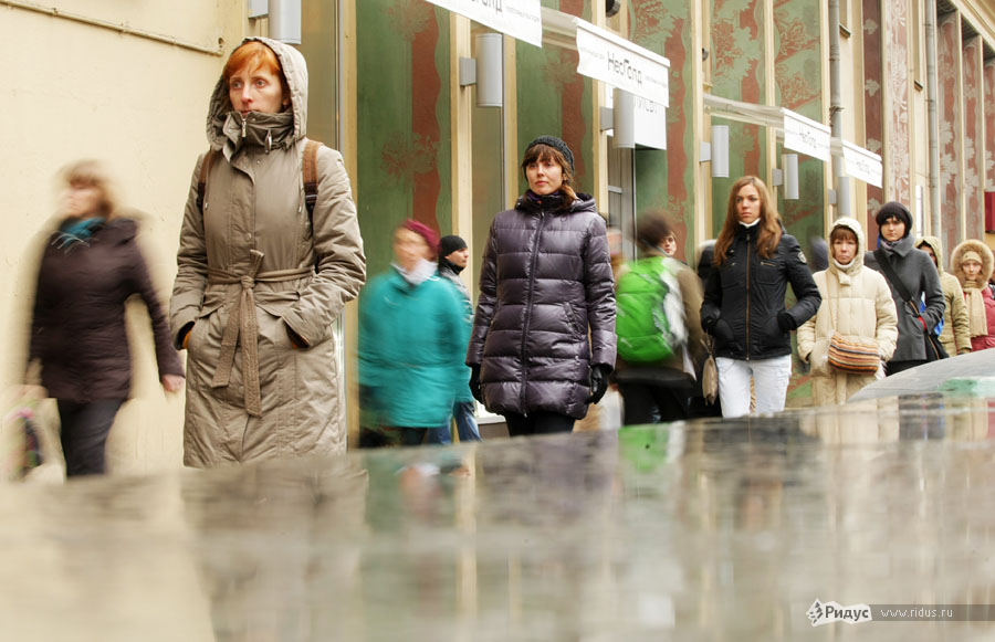Флешмоб «Первое осознанное шествие» в Москве 11 ноября 2011 года. © Антон Тушин/Ridus.ru