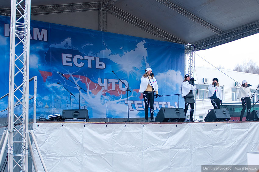 Выступление Брянского музыкального коллектива "Хит-шоу"