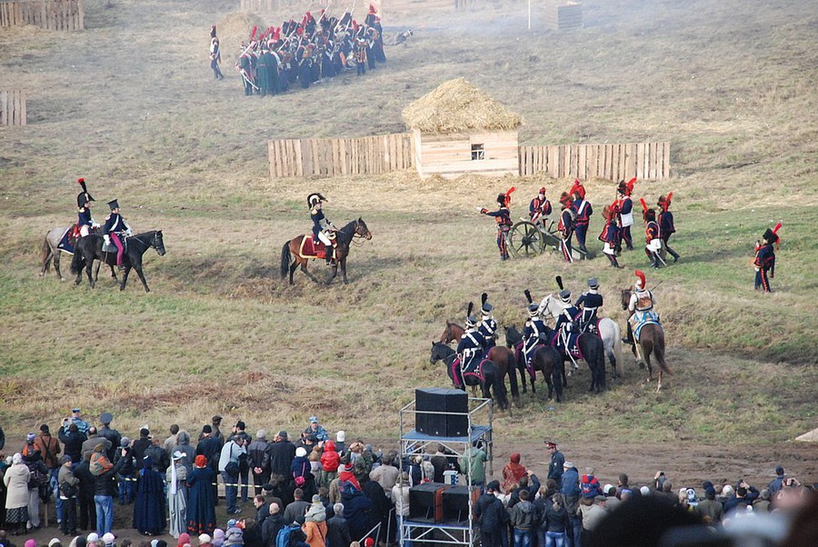 Реконструкция битвы 1812 года под Малоярославцем. © Modus-agendi.org