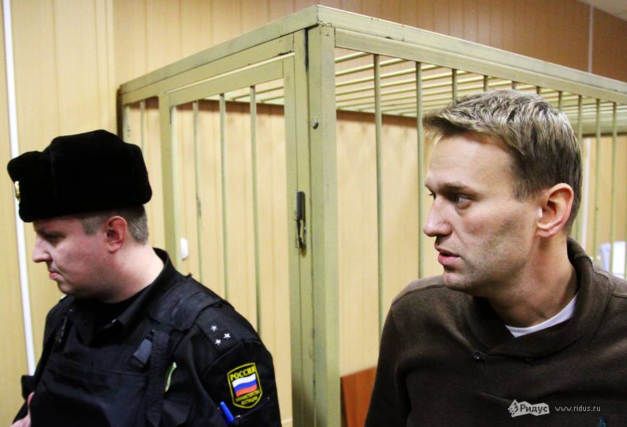 Алексей Навальный в зале Тверского суда 7 декабря 2011 года. © Антон Тушин/Ridus.ru