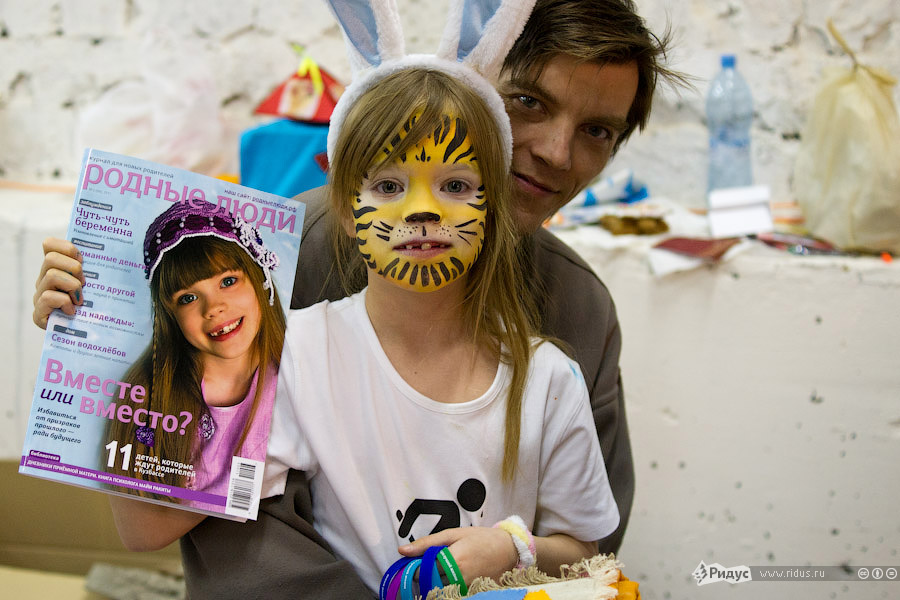 Девочка с обложки и дочь основателей журнала «Родные люди» © Екатерина Бычкова/Ridus.ru