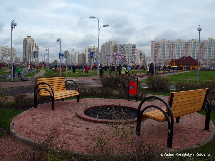 Парк им. Артёма Боровика после реконструкции. Москва. © Vadim Preslitsky