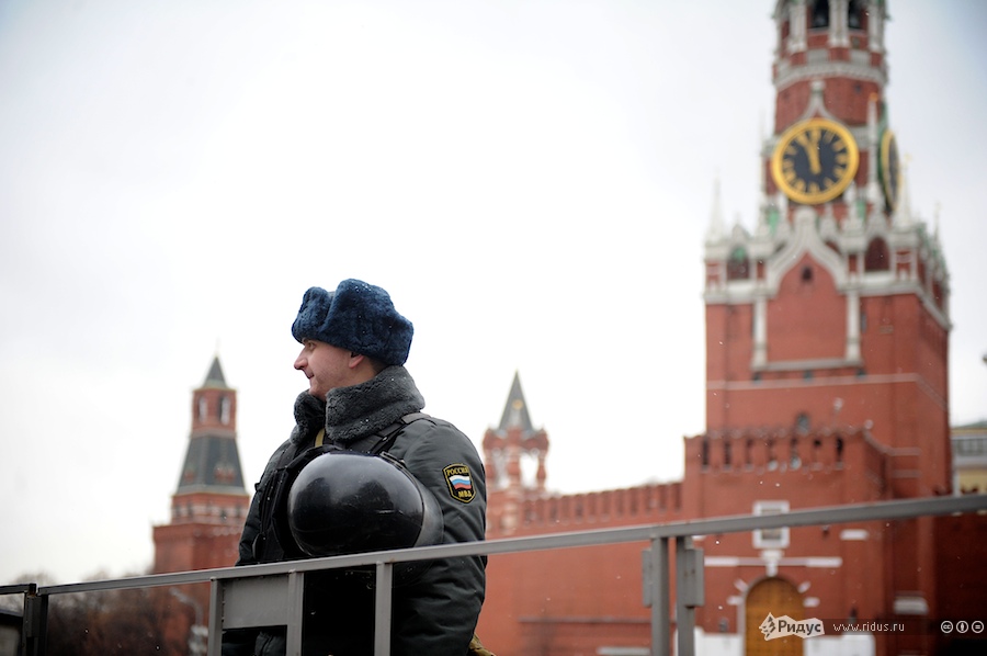 Усиление мер безопасности в Москве. © Антон Белицкий/Ridus.ru