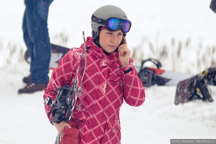 Профессиональная сноубордистка, практикующий тренер и просто хороший человек Ольга Леонидовна :)