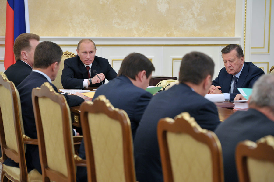 Заседание кабинета министров. © Алексей Никольский/РИА Новости