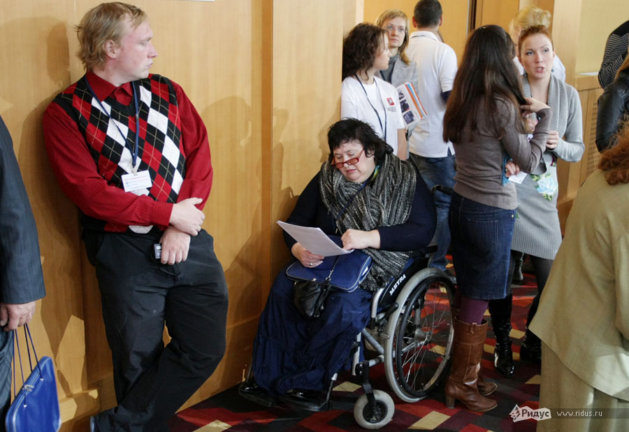 Третий московский съезд общественных организаций молодых инвалидов © Антон Тушин/Ridus.ru