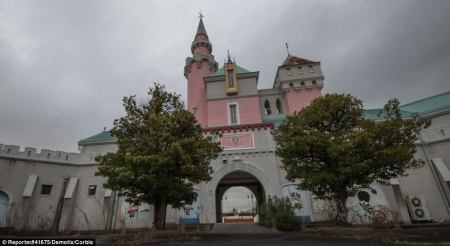 Inspired by Disney, Nara Dreamland's fairytale castles and fairground rides now look sad and forlorn