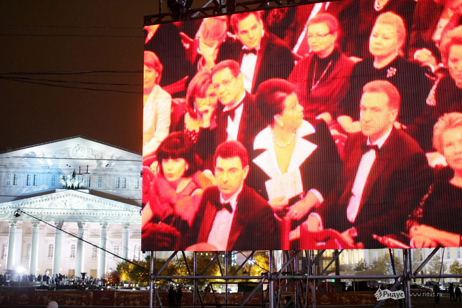 Открытие Большого театра в Москве. Фоторепортаж © Антон Тушин/Ridus.ru