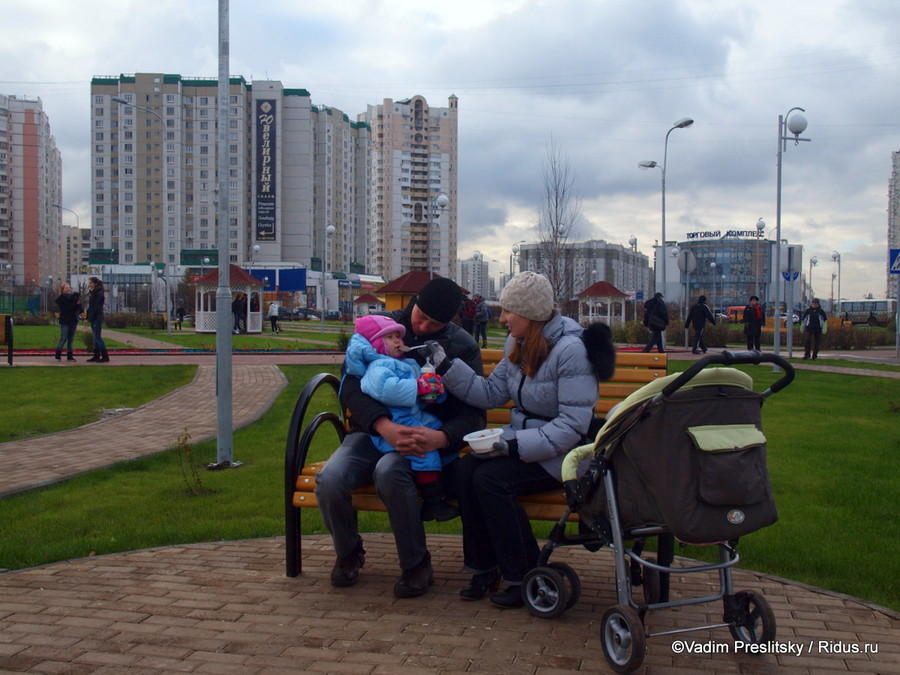 Парк им. Артёма Боровика после реконструкции. Москва. © Vadim Preslitsky