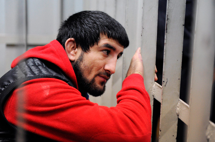 Спортсмен Расул Мирзаев в зале суда 12 октября 2011 года. © Владимир Песня/РИА Новости