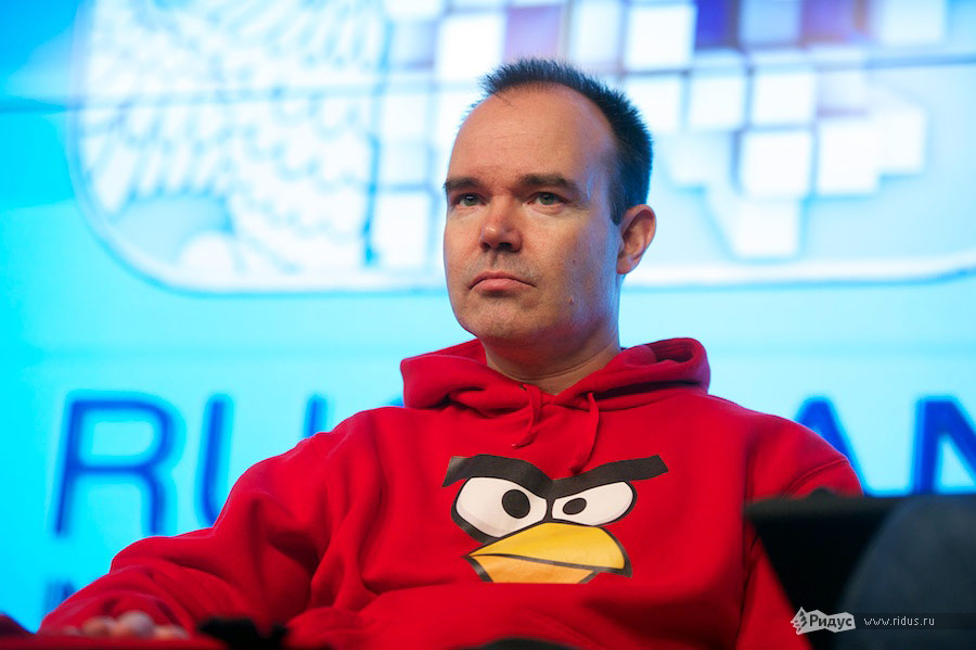 Автор игры Angry Birds Петер Вестербака на Всероссийском молодежном инновационном конвенте. © Антон Белицкий/Ridus.ru