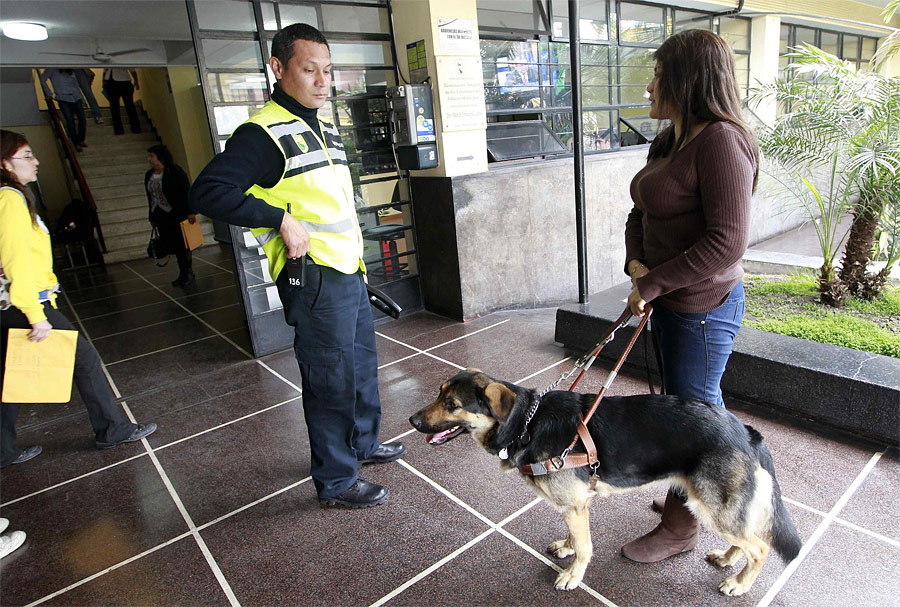 Джейн Косар было отказано войти в здание мэрии округа Линс. © Mariana Bazo/Reuters
