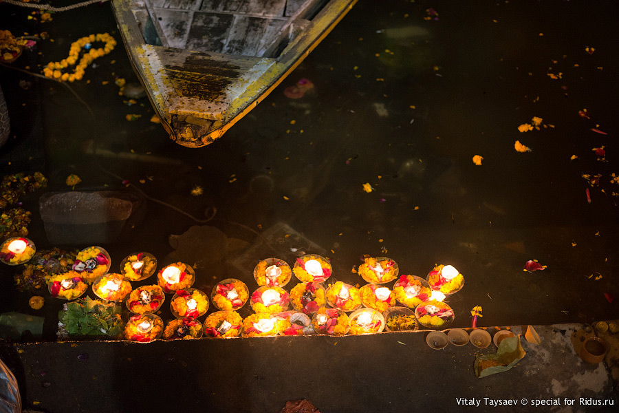 Candles on Ganga