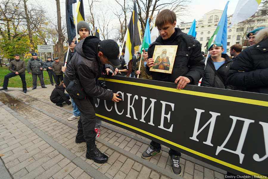 Русский Марш в Воронеже © Дмитрий Чушкин/Ridus.ru