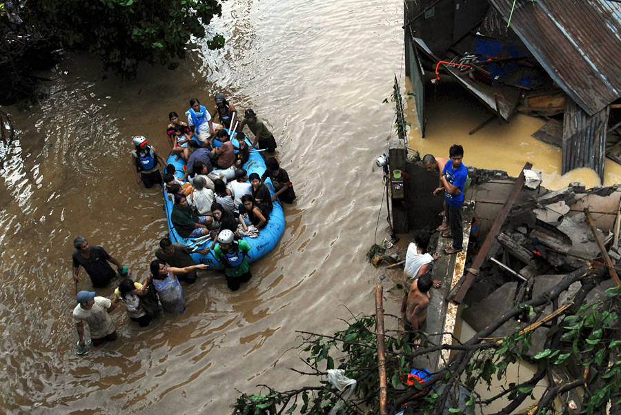 Последствия шторма на Филиппинах. © Froilan Gallardo/AP Photo