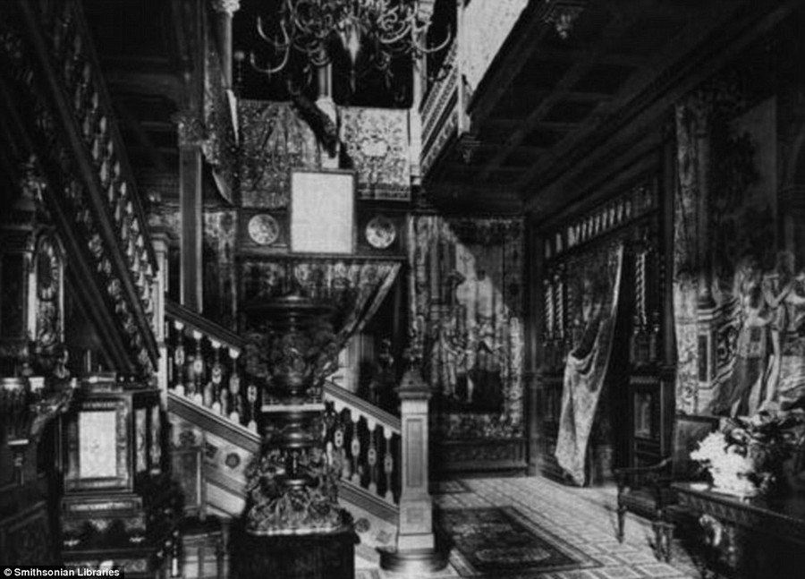 Mr. F. W. Steven's Hall. The Gilded Age was pivotal in establishing the New York Art world in the international art market