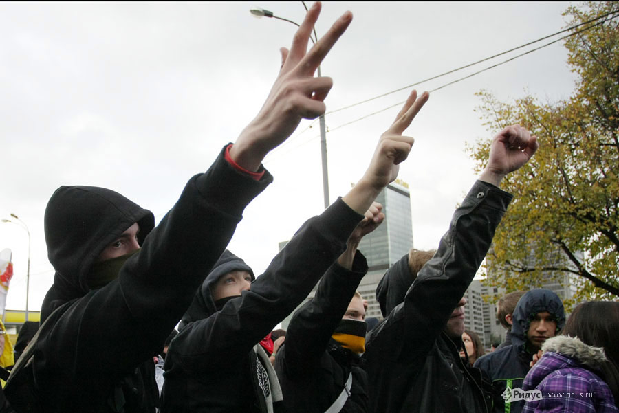 Марш националистов. © Антон Тушин/Ridus.ru