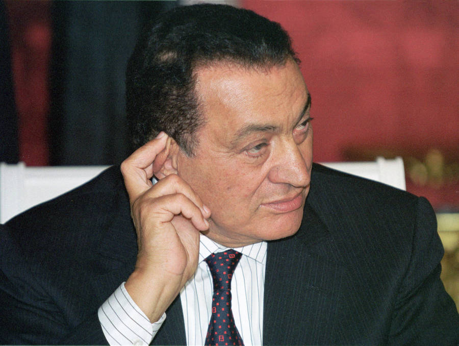 Бывший президент Египта Хосни Мубарак. Архив. © Владимир Родионов и Сергей Величкин/ИТАР-ТАСС