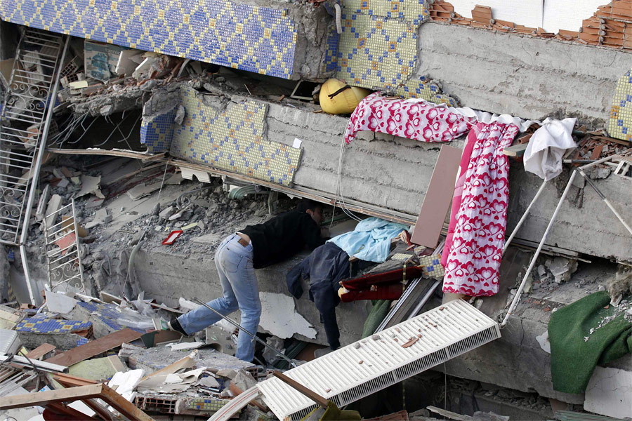 Последствия землетрясения в Турции. © Umit Bektas/Reuters