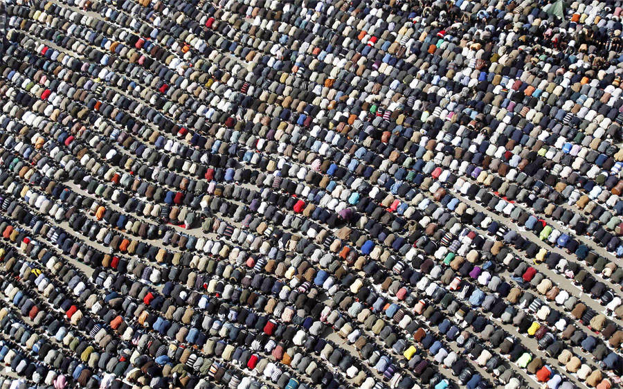 Пятничная молитва на площади Тахрир в Каире. © Amr Abdallah Dalsh/Reuters
