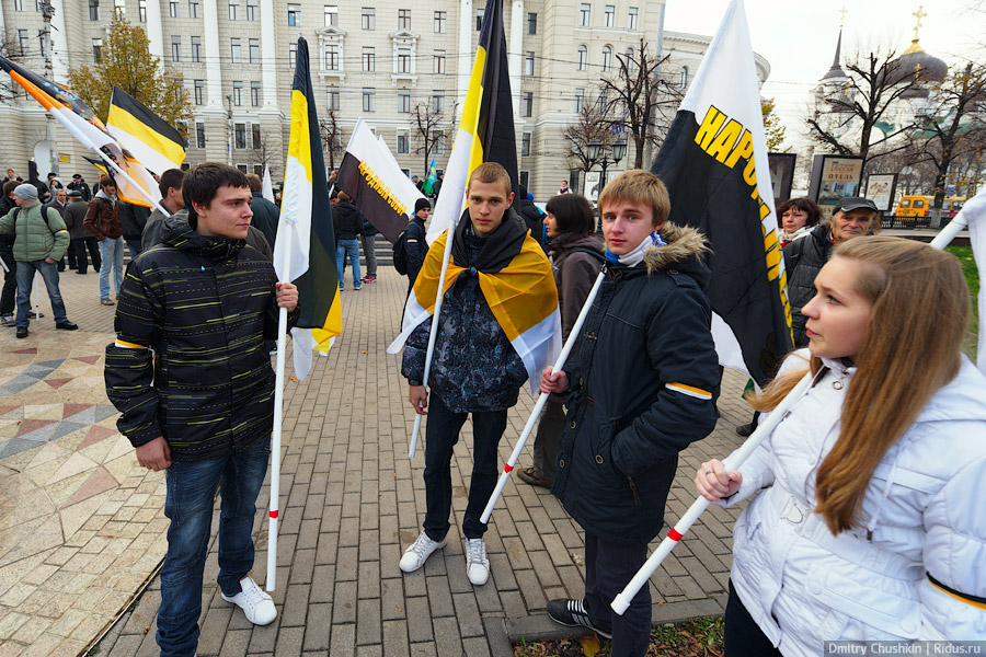 Русский Марш в Воронеже © Дмитрий Чушкин/Ridus.ru