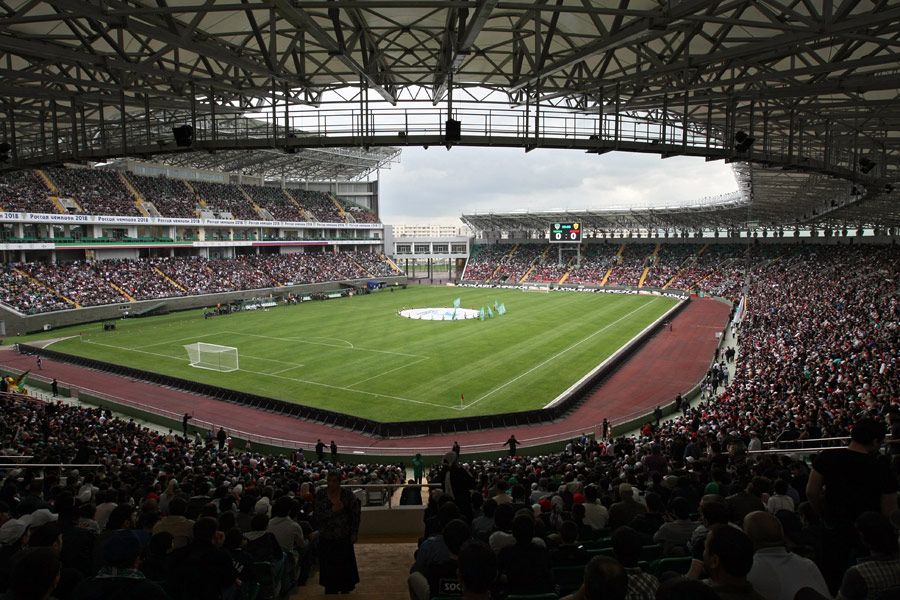 Стадион «Ахмат-Арена» в Грозном. © Саид Царнаев/РИА Новости