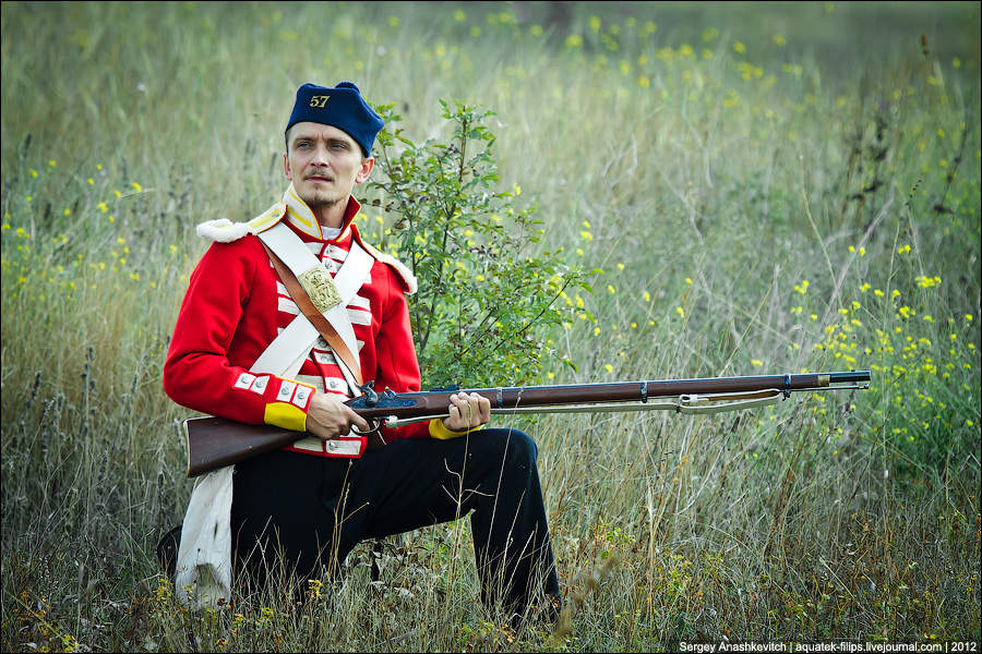 Пехотинец британской армии времен Крымской войны