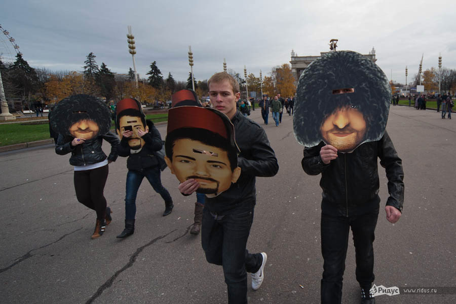 Альтернативный «Русский марш» нашистов. © Ridus.ru