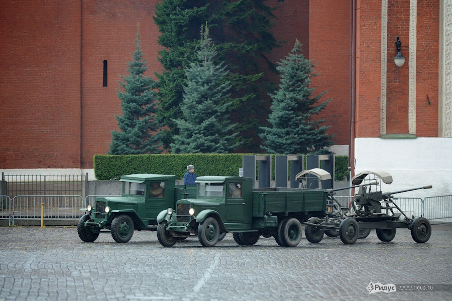 Репетиция исторического парада 1941 года на Красной площади. © Антон Белицкий/Ridus.ru
