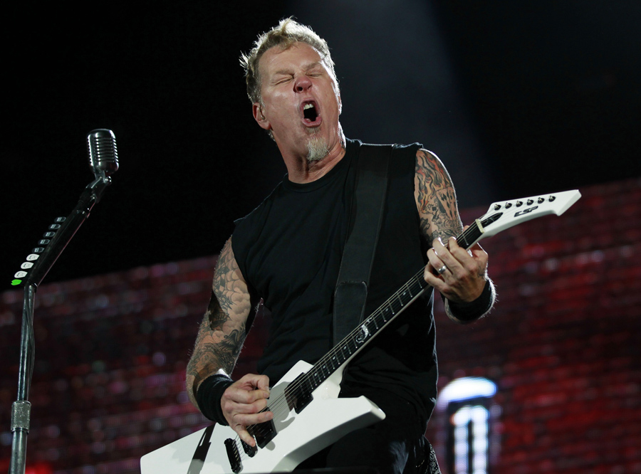 Джеймс Хэтфилд, лидер группы Metallica. © Jumana El Heloueh/Reuters