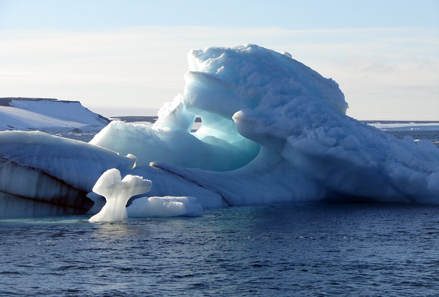 Вид на один из арктических островов. © Пресс-служба Геологического института/ИТАР-ТАСС