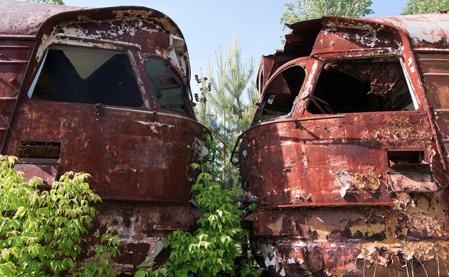 Behold the Rusting Beauty of Abandoned Train Graveyards