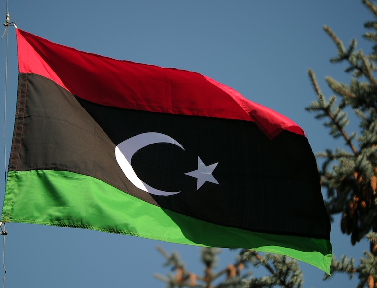 Флаг Переходного совета Ливии. Фото ИТАР-ТАСС
