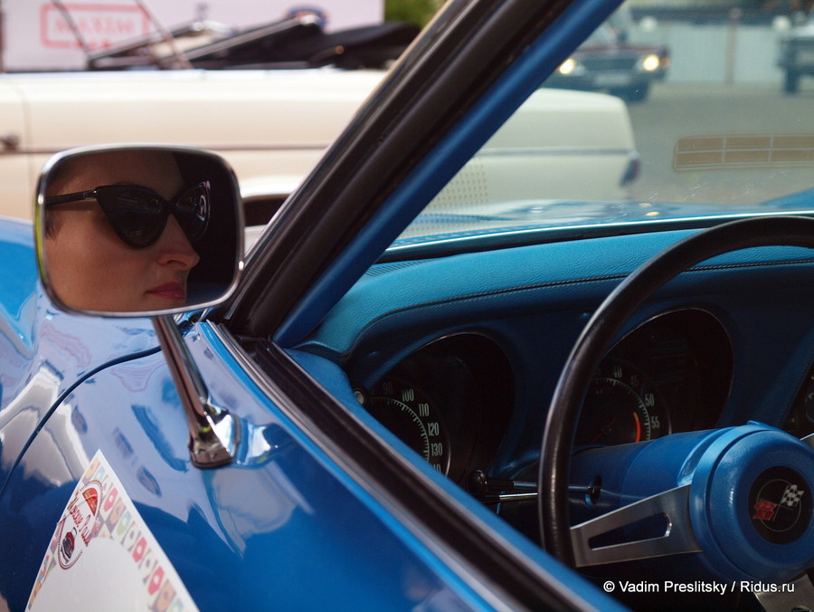 Женское ралли на ретро-автомобилях. Москва. © Vadim Preslitsky