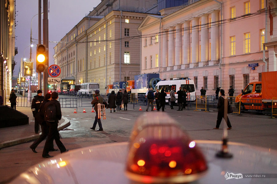 Перед торжественным открытием Большого театра в Москве. © Антон Тушин/Ridus.ru