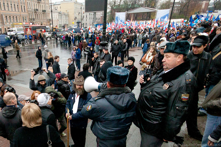 Русский марш и День народного единства. Петербург. Фото: © Павел 'PaaLadin' Семёнов