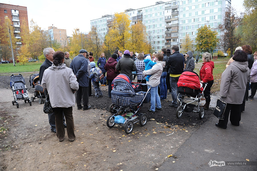 Протест против вырубки парка «Дубки». © Антон Белицкий/Ridus.ru