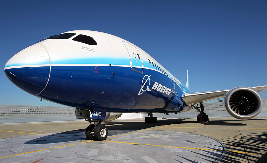 Boeing 787 Dreamliner. © Anthony Bolante/Reuters