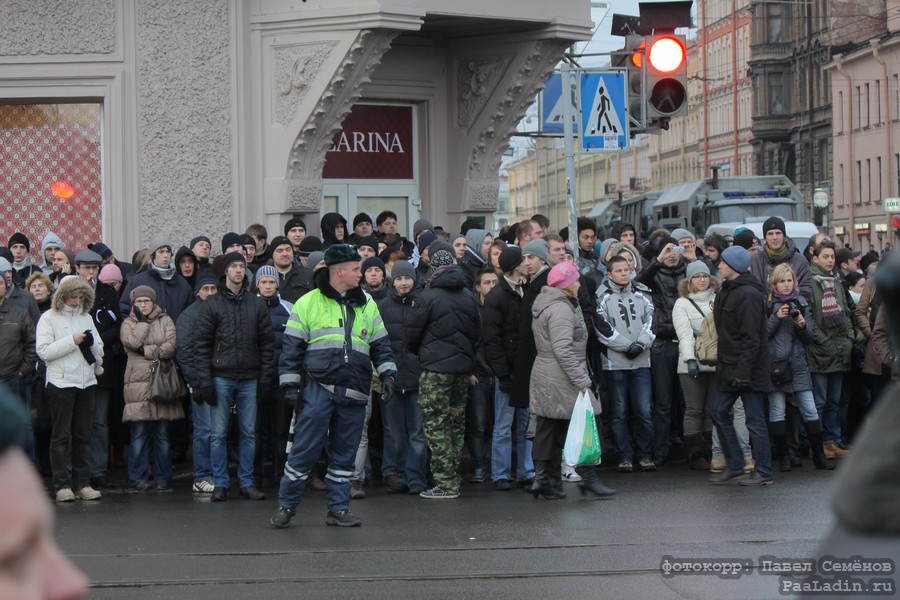 Акция протеста в Санкт-Петербурге 10 декабря 2011 года. © Павел Семёнов