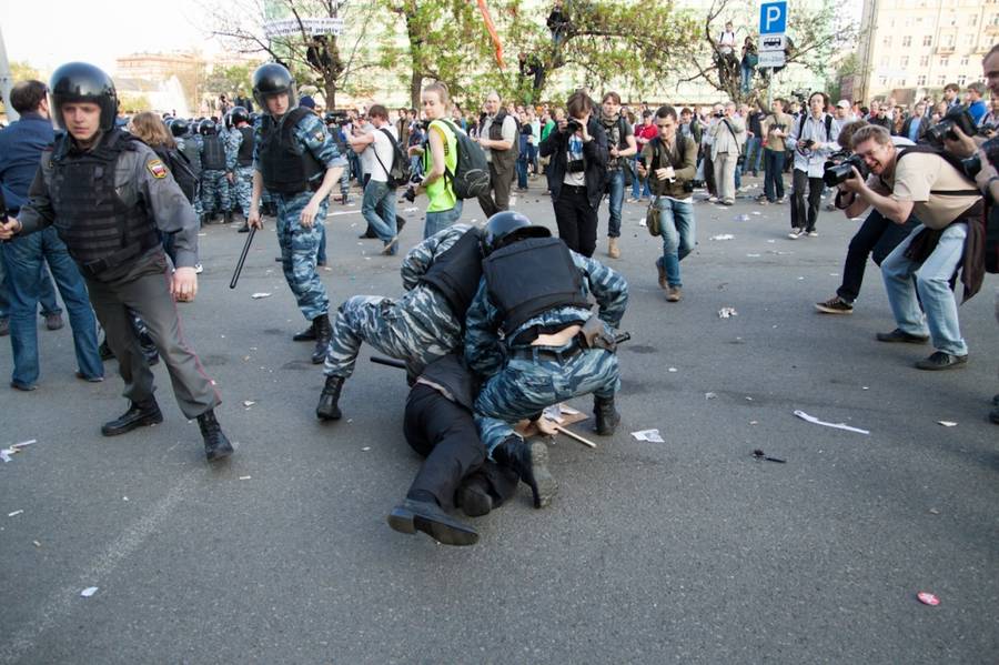 Задержания на Болотной площади