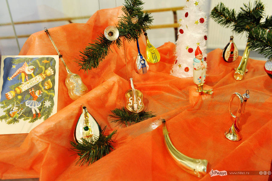 Выставка советских елочных игрушек и новогодних украшений. © Антон Тушин/Ridus.ru