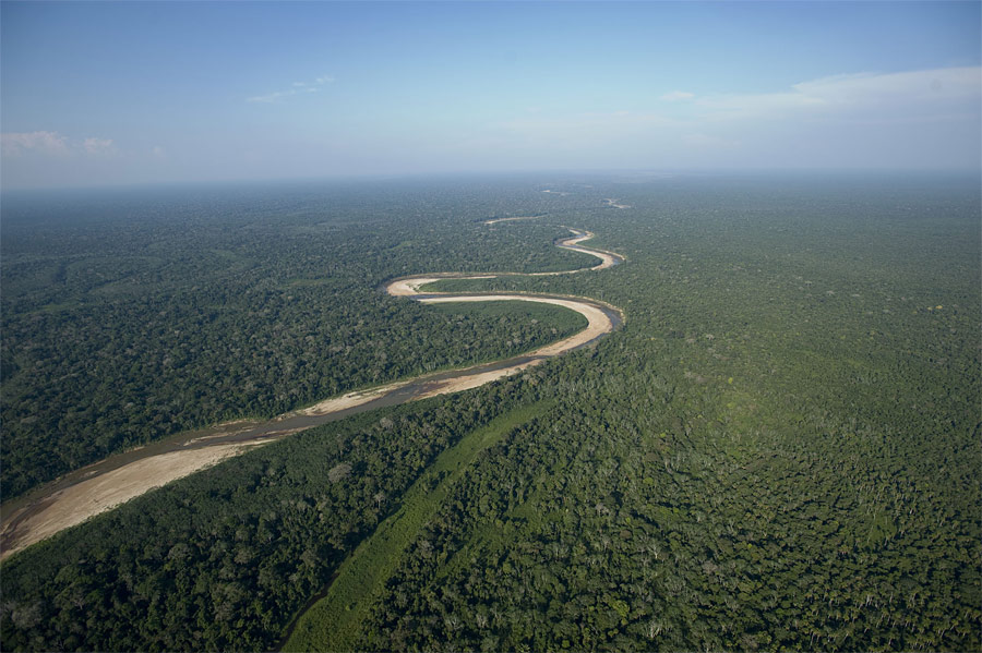 Долина Амазонки, через которую планировали проложить триста километров автомагистрали. © Daniel Caballero/Bolivian Presidency/Reuters